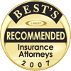 Best's Recommended Insurance Attorneys 2007